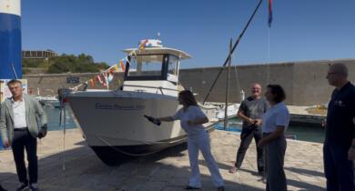 Tricase, ecco la nuova barca di Arpa Puglia: campionerà le acque e ne monitorerà la qualità
